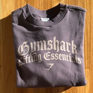 Gymshark Dark Purple Lifting Essentials Sweatshirt